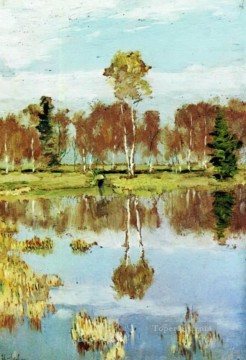 otoño de 1895 Isaac Levitan Pinturas al óleo